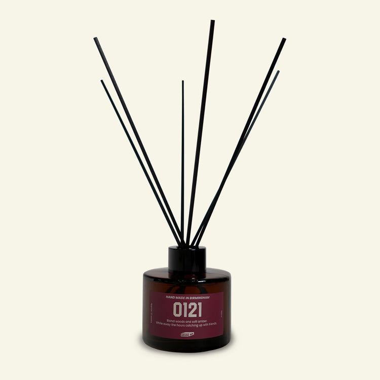 Brumbox 0121 hand made in Birmingham reed diffuser