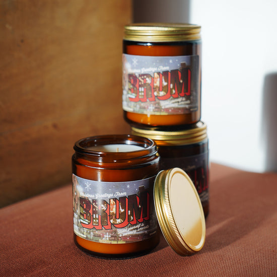 Brumbox Christmas Greetings From Brum soy wax candle