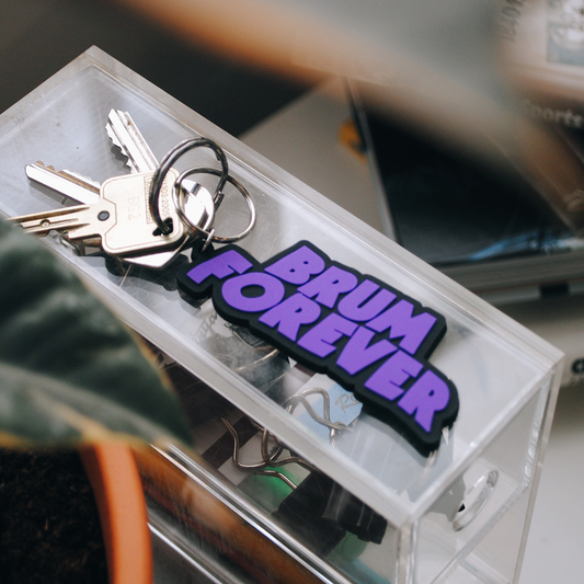 Brumbox Black Sabbath style soft PVC Brum Forever keyring