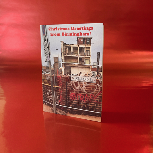 Brumbox Christmas greetings from Birmingham card