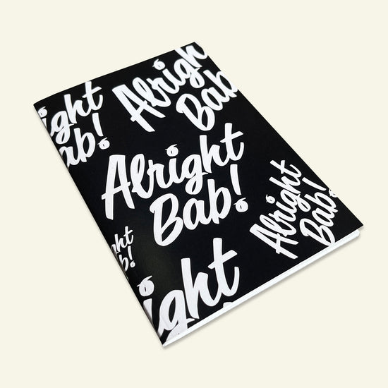 Brumbox Alright Bab A6 dot paper notebook