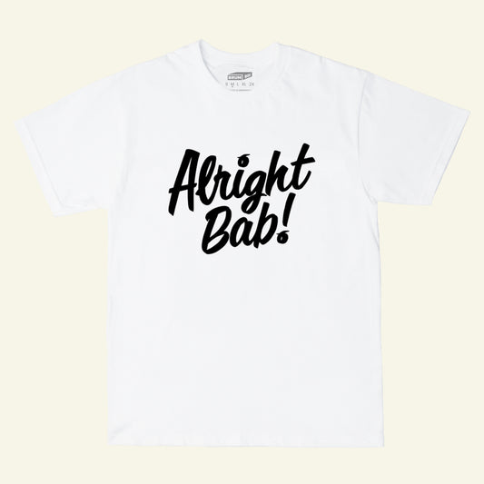 Alright Bab Tee (White)