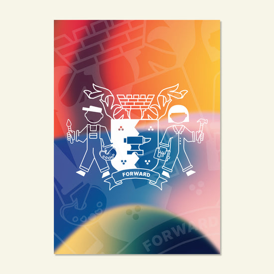 Brumbox's Birmingham Coat Of Arms A3 art print