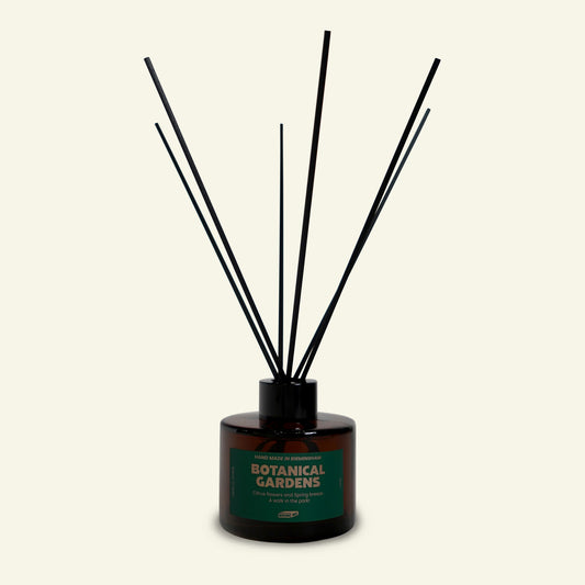 Brumbox Botanical Gardens hand made in Birmingham reed diffuser