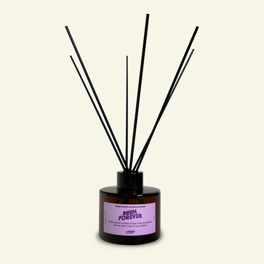 Brumbox Brum Forever hand made in Birmingham reed diffuser