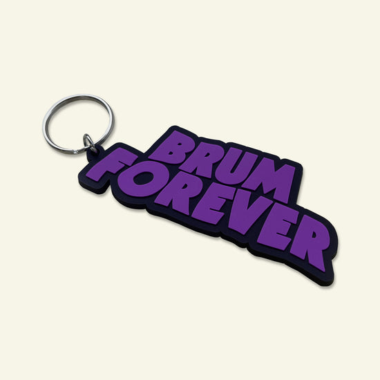 Brumbox Black Sabbath style soft PVC Brum Forever keyring