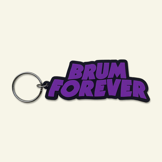 Brumbox Black Sabbath style soft PVC Brum Forever keyring