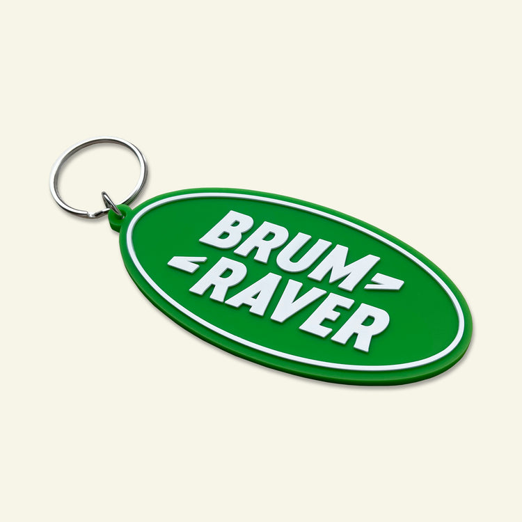 Brumbox soft PVC Brum Raver keyring