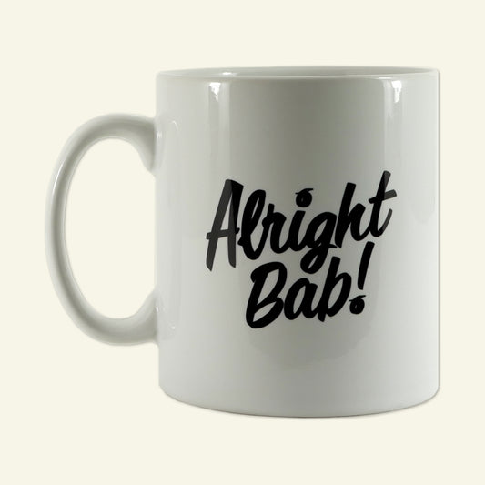 Brumbox alright bab ceramic mug