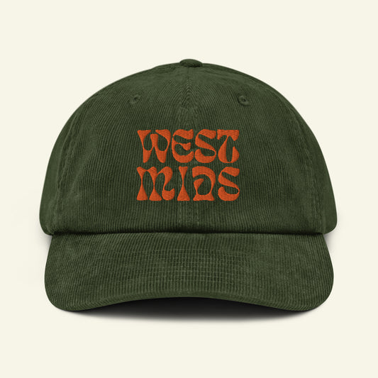 Brumbox west mids green cord cap