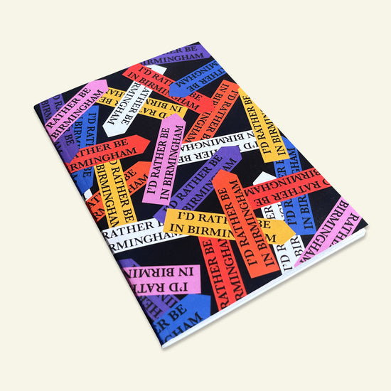 Brumbox I'd Rather be in Birmingham A6 dot paper notebook