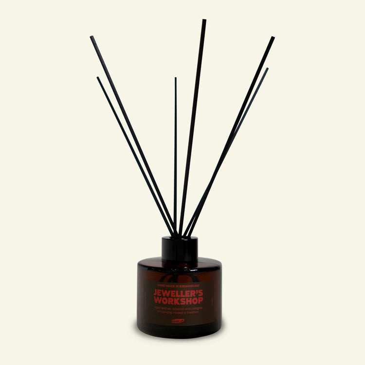 Brumbox Jeweller's Workshop hand made in Birmingham reed diffuser