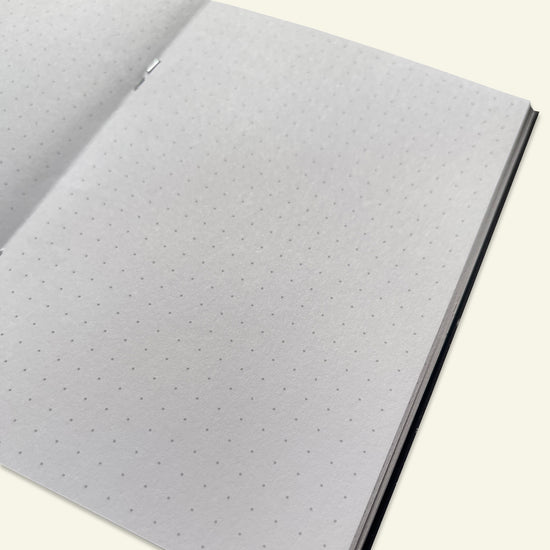 Brumbox I'd Rather be in Birmingham A6 dot paper notebook open