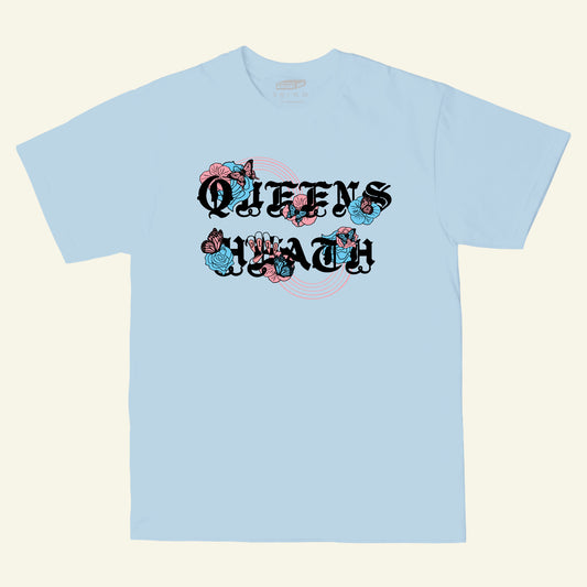 Brumbox Queens Heath 2023 light blue cotton T-shirt (front)