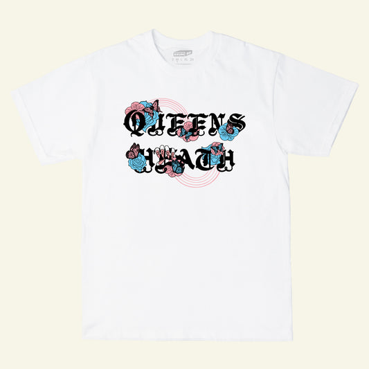 Brumbox Queens Heath 2023 white cotton T-shirt (front)