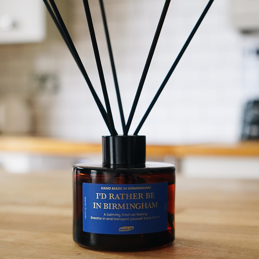 Brumbox I'd rather be in Birmingham hand made reed diffuser