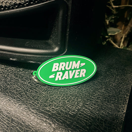 Brumbox soft PVC Brum Raver keyring