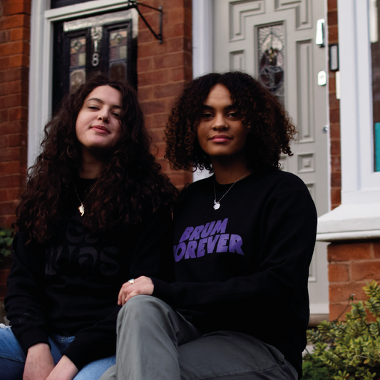 Brumbox Brum Forever Black Sabbath black organic crewneck