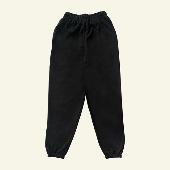 Brumbox Brutalist 0121 printed black sweatpants (back)