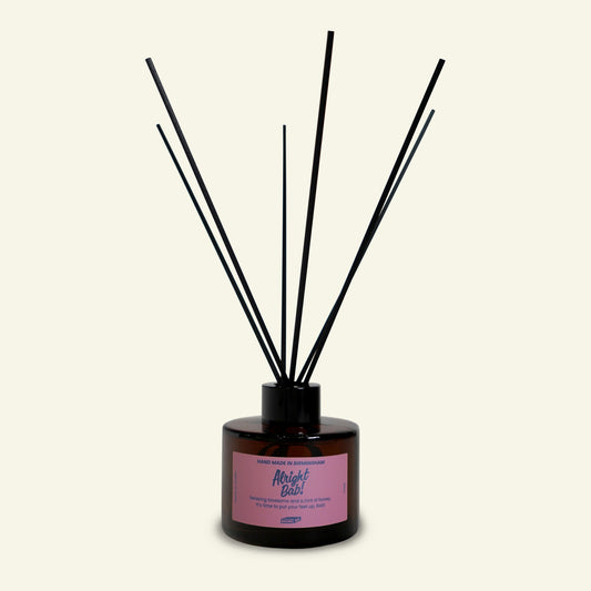 Brumbox alright bab hand made in Birmingham reed diffuser