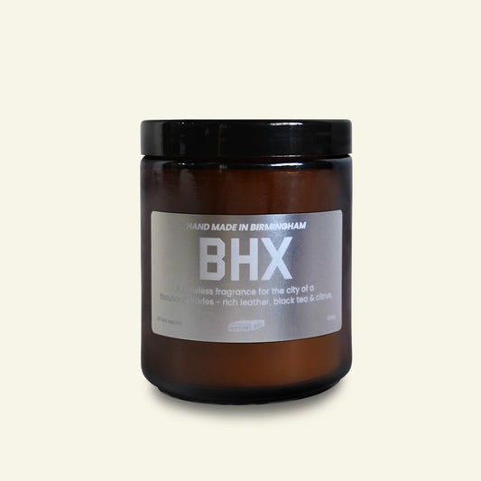 Brumbox BHX hand made in Birmingham soy wax candle