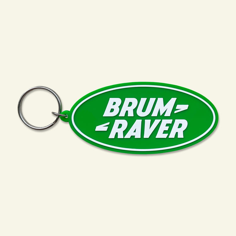 Brumbox soft PVC Brum Raver keyring