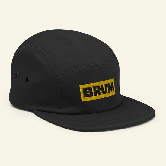 Brumbox black BRUM 5 panel cap