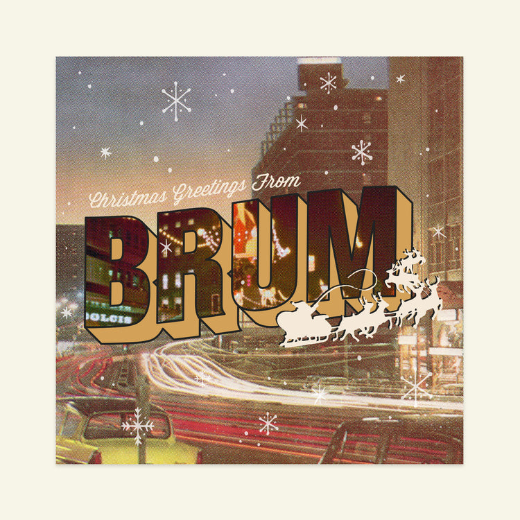Brumbox Christmas Greetings From Brum card