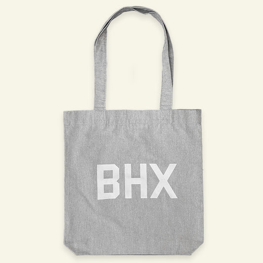 Brumbox Birmingham grey BHX tote bag