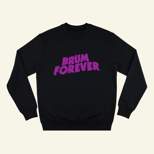 Brumbox Brum Forever Black Sabbath black organic crewneck