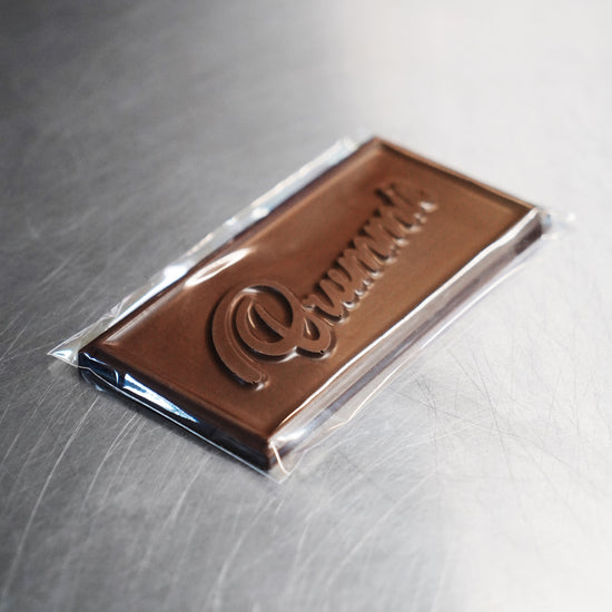 Brumbox's vegan Brummie chocolate bar, made in collaboration with The Chocolate Quarter
