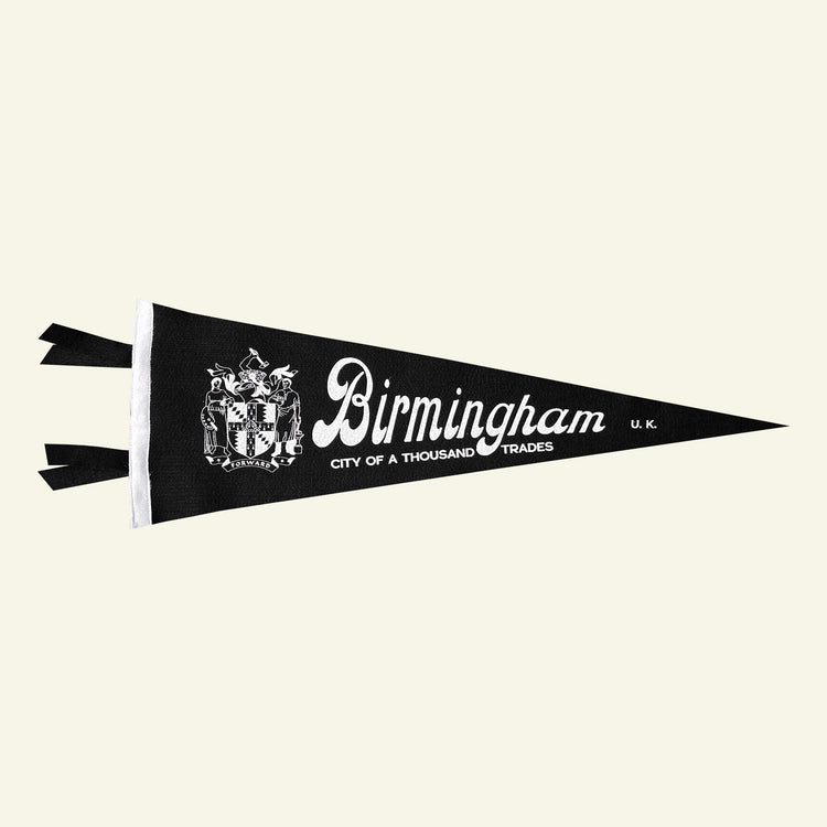 Brumbox Coat of Arms vintage sports pennant