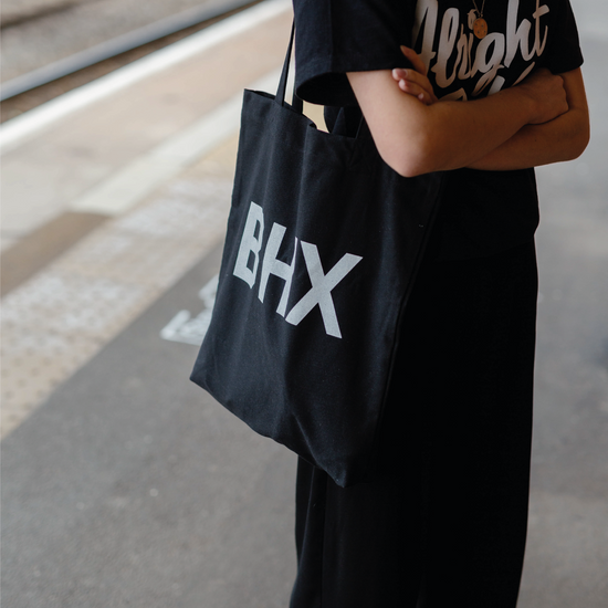 Brumbox Birmingham BHX black tote bag